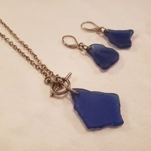 Beach glass jewelry
